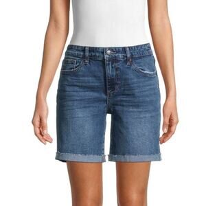 Joe's Jeans Cuffed Denim Shorts Palos Verdes Size 26